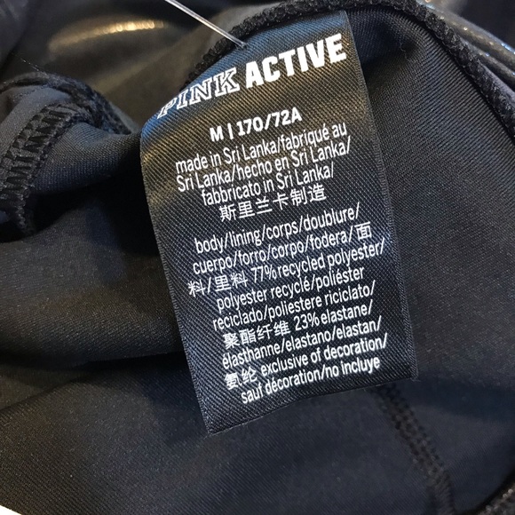 NEW Victoria’s Secret PINK * Shiny Grey Ultimate High Waist Legging Pants NWT M - Picture 9 of 13